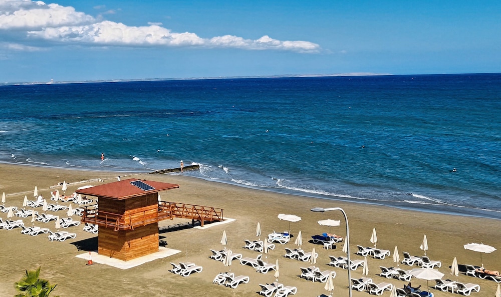 The Ciao Stelio Deluxe Hotel - Adults Only — Beach in Larnaca, Larnaca Region