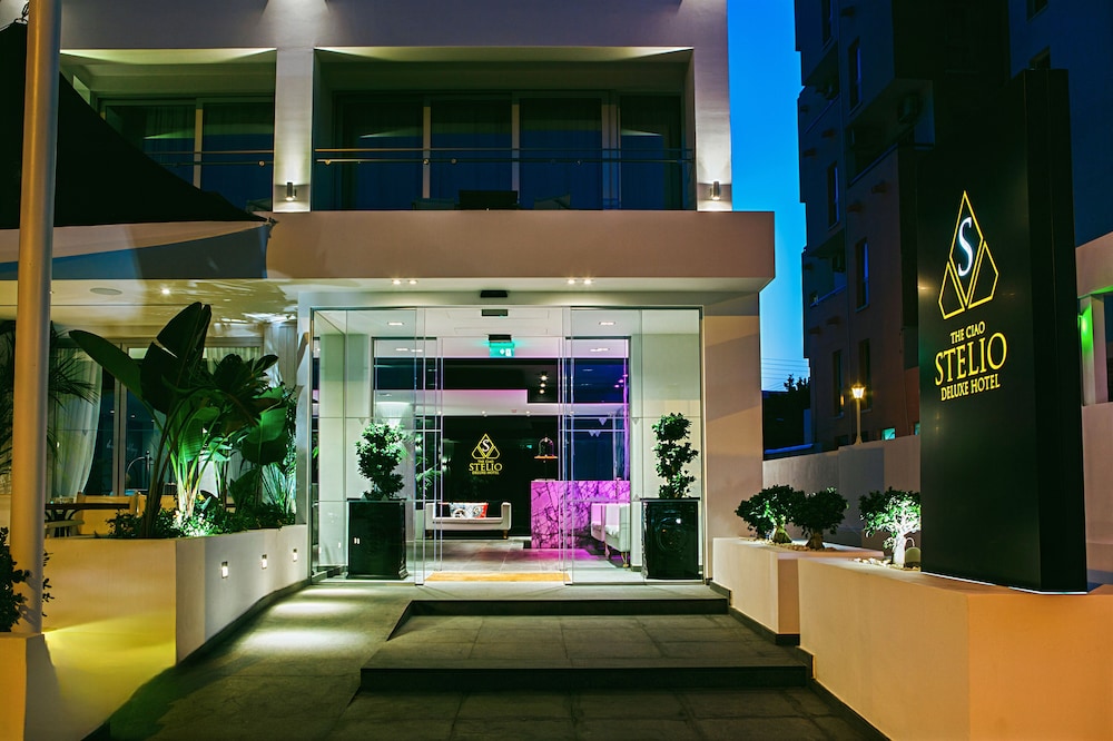 The Ciao Stelio Deluxe Hotel - Adults Only — Hotel building in Larnaca, Larnaca Region