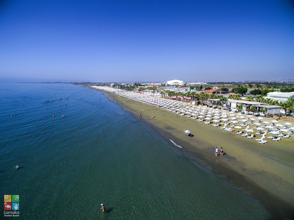 The Ciao Stelio Deluxe Hotel - Adults Only — Beach in Larnaca, Larnaca Region