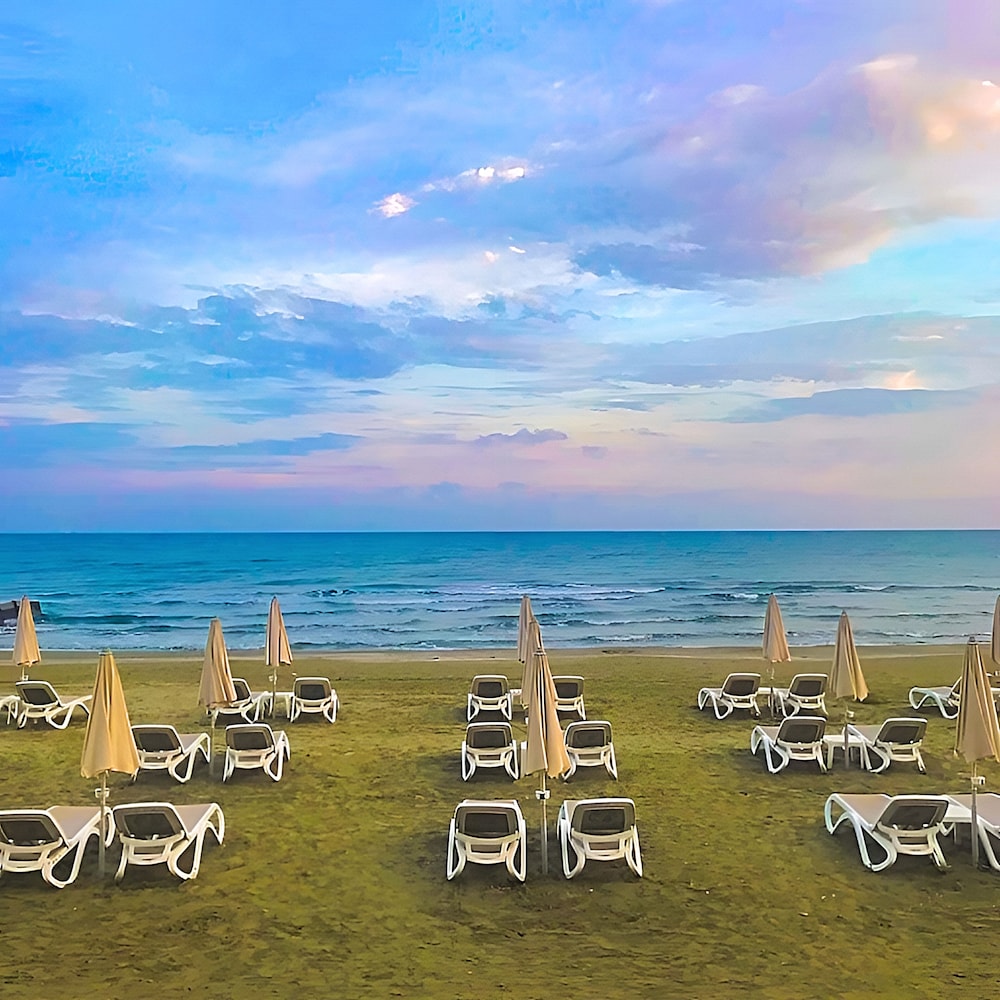 The Ciao Stelio Deluxe Hotel - Adults Only — Beach in Larnaca, Larnaca Region