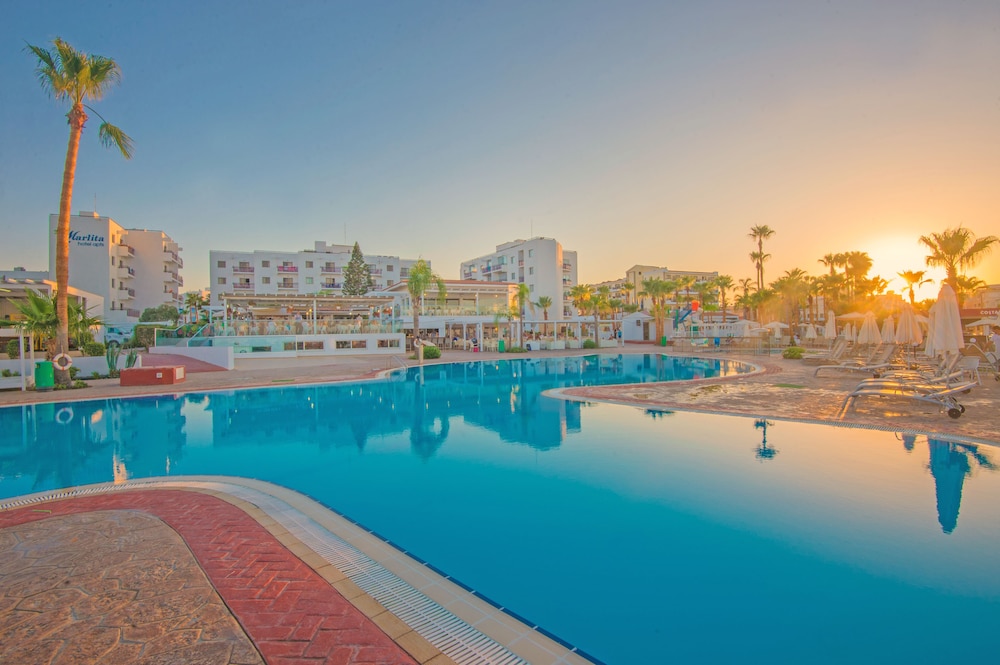 Marlita Beach Hotel Apartments — Swimming pool in Protaras, Famagusta Region