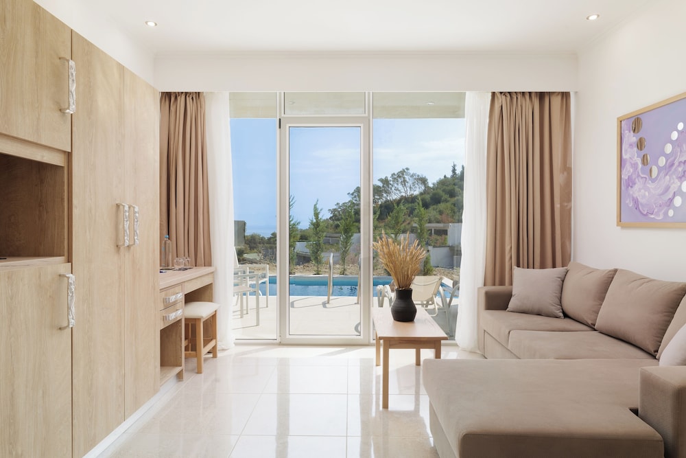 Mythos Panorama — Hotel rooms in Chlomou, Ionian Islands