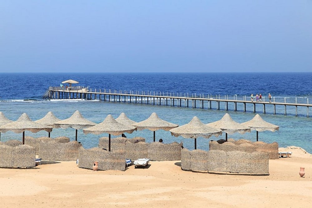 Three Corners Happy Life Beach Resort - All Inclusive — Beach in Marsa Alam, Red Sea