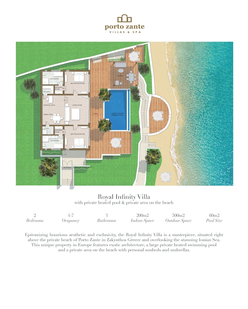 Porto Zante Villas And Spa — Swimming pool in Tsilivi, Ionian Islands