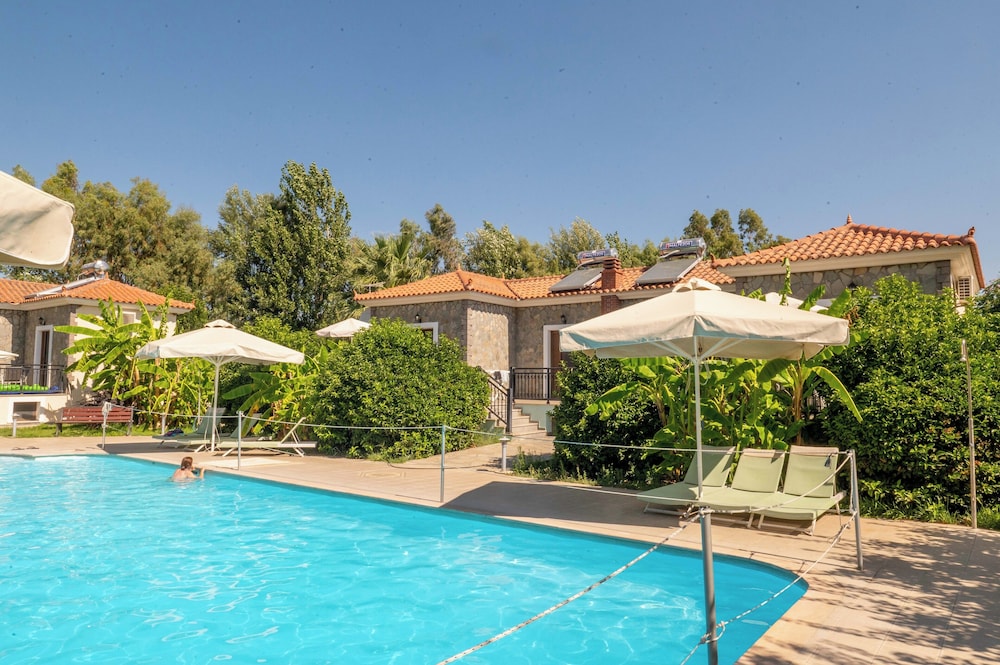 Kaloni village apartments — Swimming pool in Lesvos Island