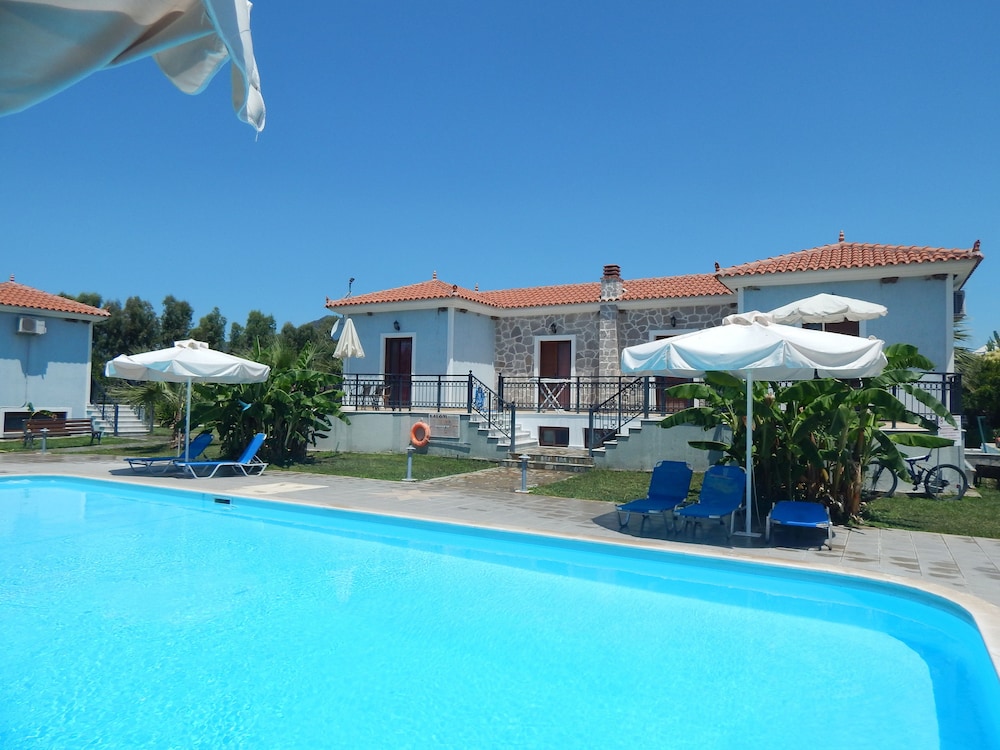 Kaloni village apartments — Swimming pool in Lesvos Island