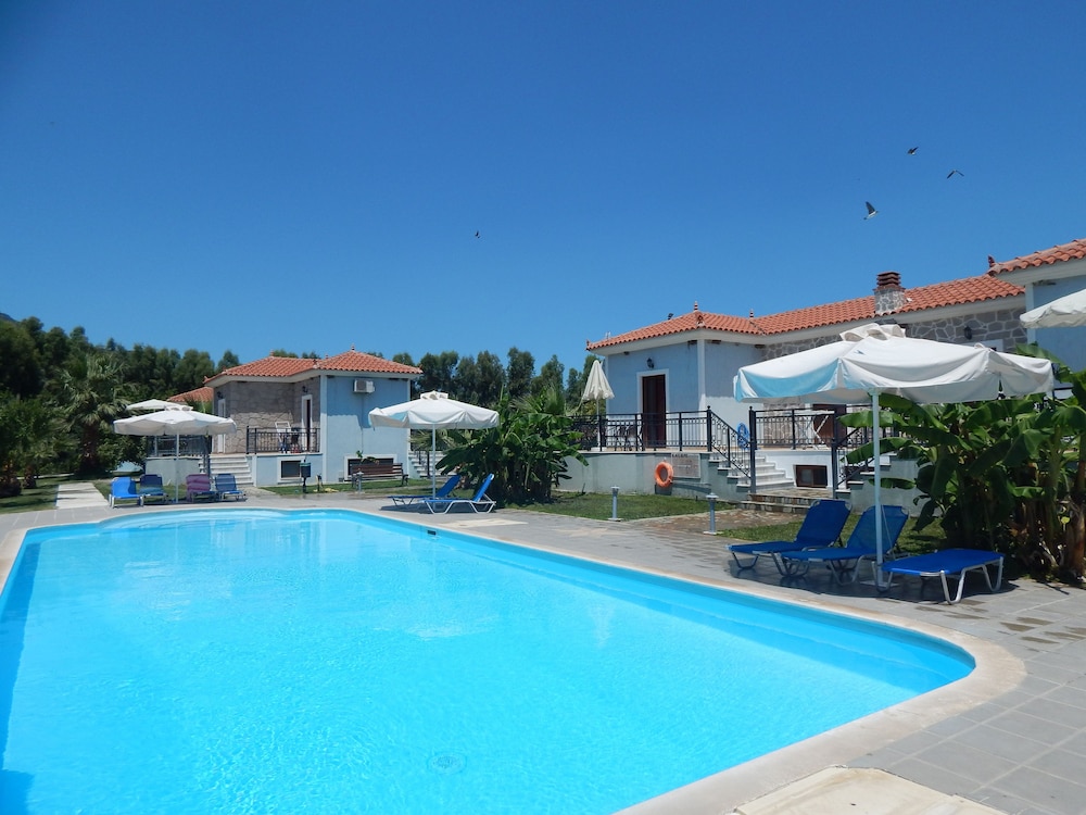 Kaloni village apartments — Swimming pool in Lesvos Island