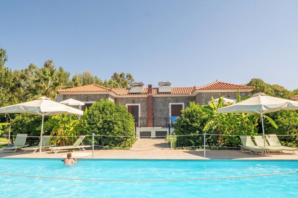 Kaloni village apartments — Swimming pool in Lesvos Island