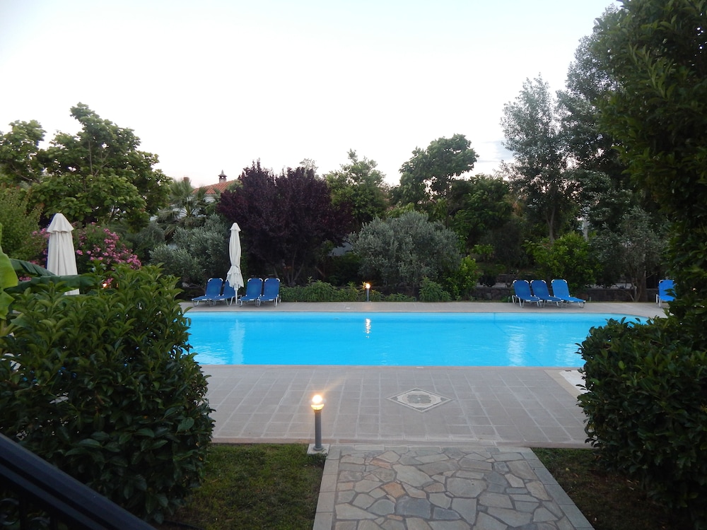 Kaloni village apartments — Swimming pool in Lesvos Island
