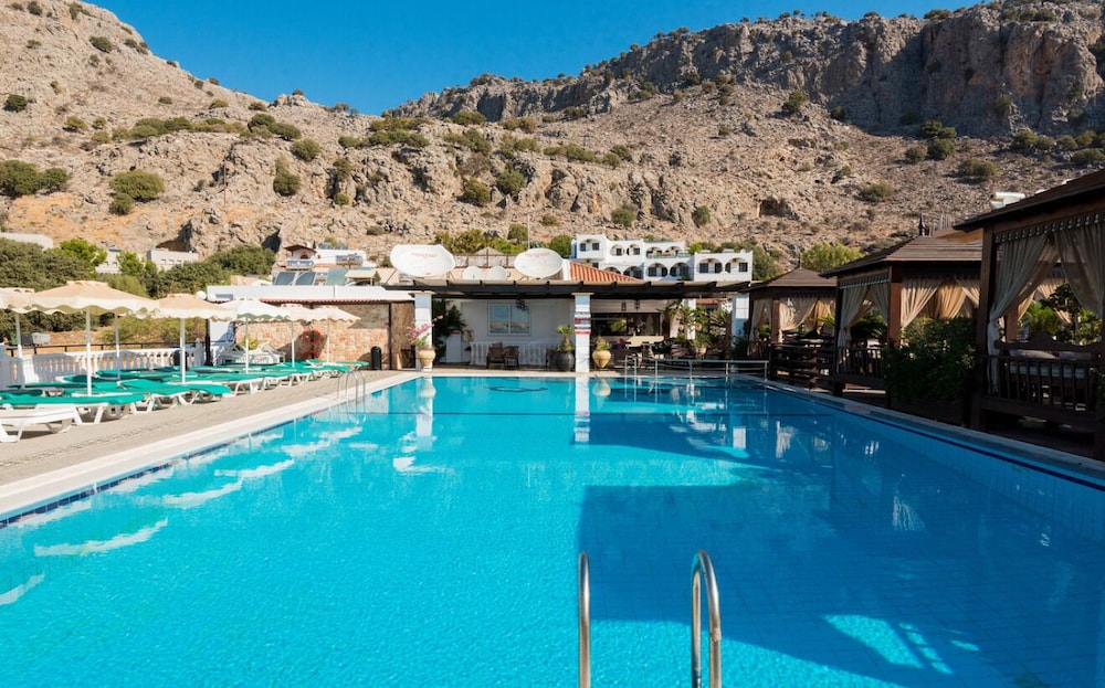 Coralli Apartments — Swimming pool in Pefkos, South Aegean