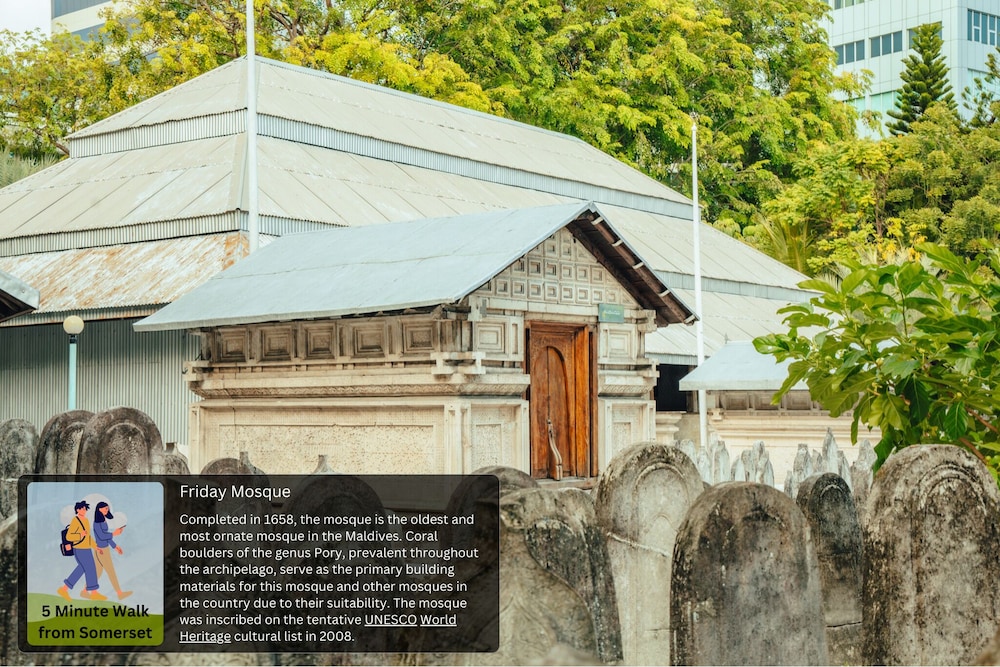 The Somerset Hotel — Attractions in the area in Male, Kaafu