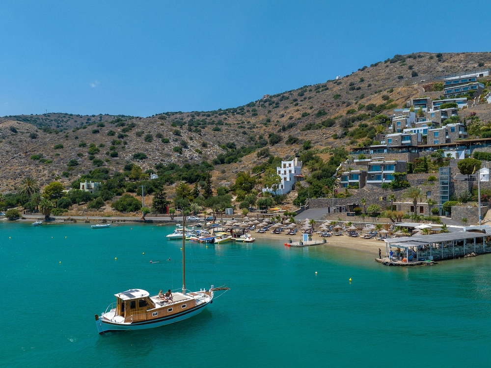 Royal Marmin Bay Boutique & Art Hotel - Adults Only — Beach in Elounda