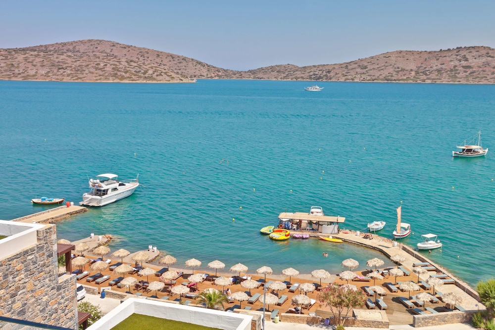 Royal Marmin Bay Boutique & Art Hotel - Adults Only — Beach in Elounda