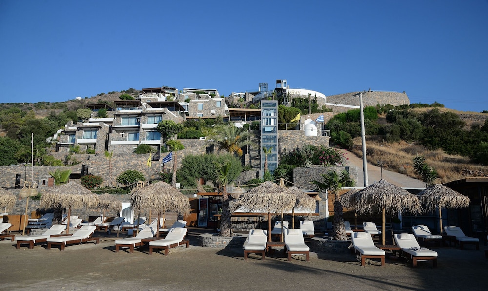 Royal Marmin Bay Boutique & Art Hotel - Adults Only — Beach in Elounda