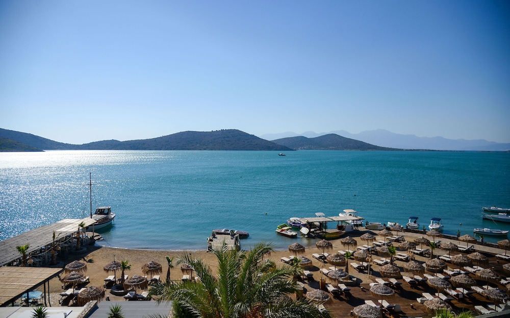 Royal Marmin Bay Boutique & Art Hotel - Adults Only — Beach in Elounda