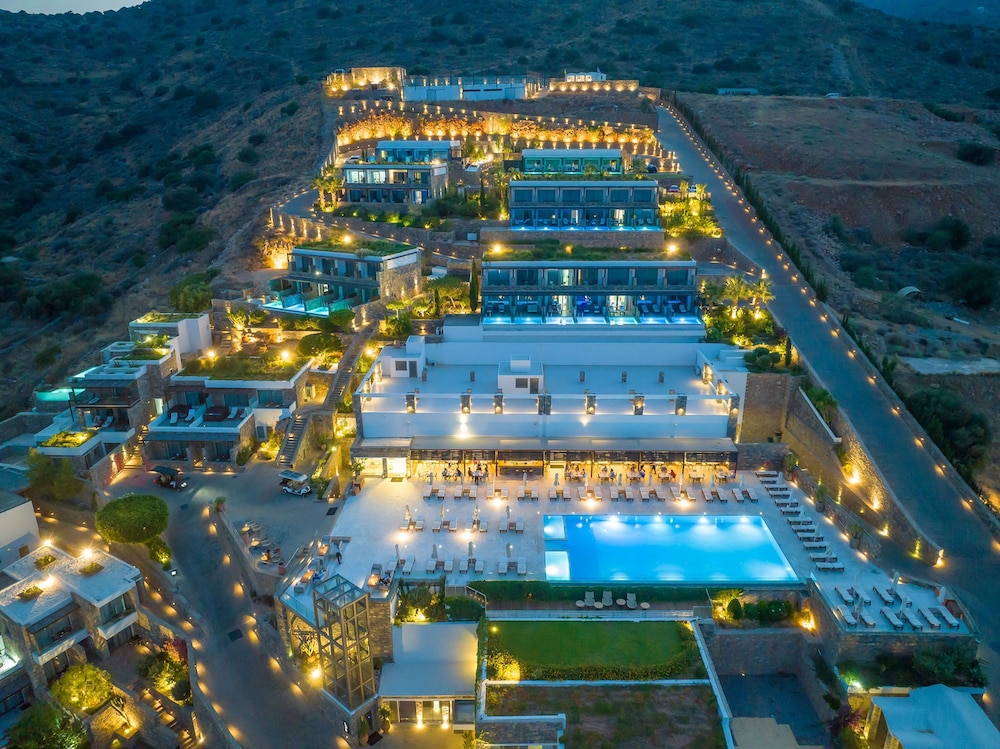 Royal Marmin Bay Boutique & Art Hotel - Adults Only — Hotel building in Elounda