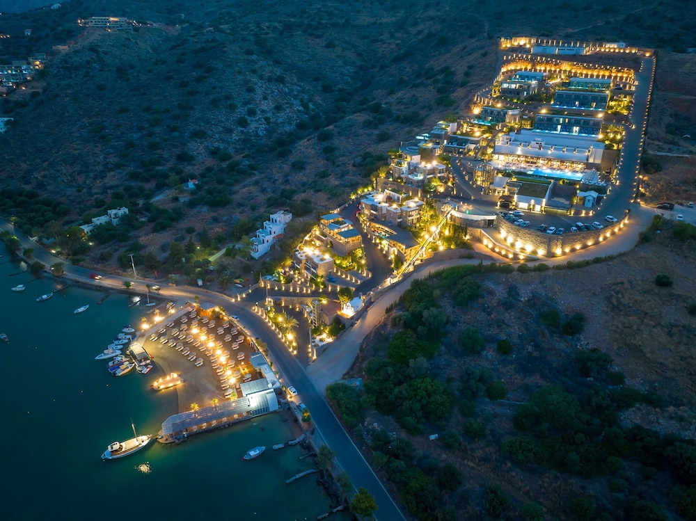 Royal Marmin Bay Boutique & Art Hotel - Adults Only — Hotel building in Elounda