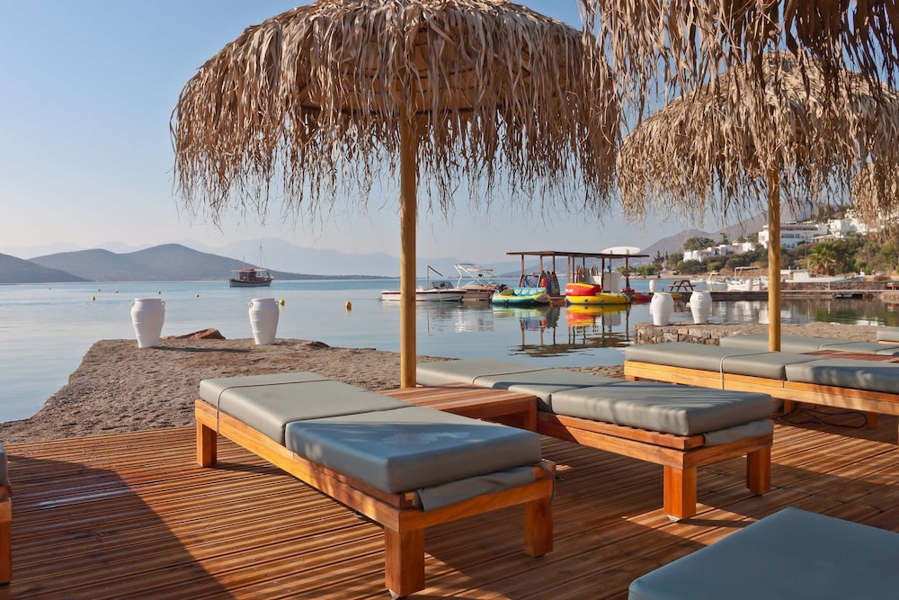 Royal Marmin Bay Boutique & Art Hotel - Adults Only — Beach in Elounda