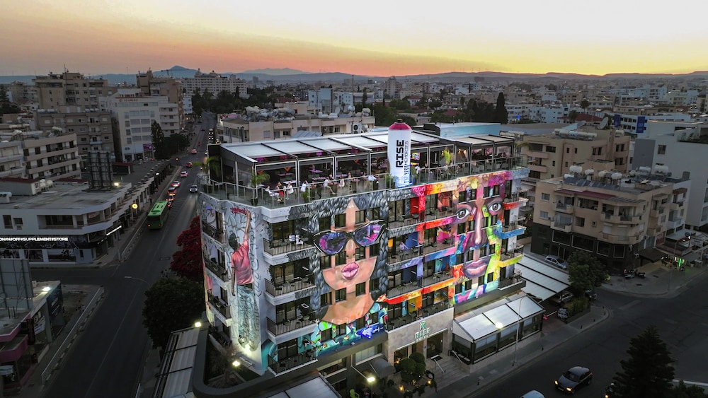 Rise Urban Art Hotel — Hotel building in Larnaca, Larnaca Region