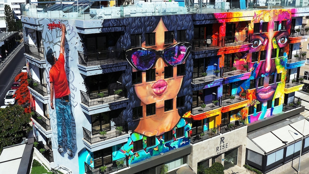 Rise Urban Art Hotel — Hotel building in Larnaca, Larnaca Region