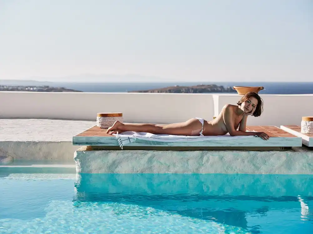 Boheme Mykonos Town - Small Luxury Hotels of the World — Swimming pool in Mykonos Town, South Aegean
