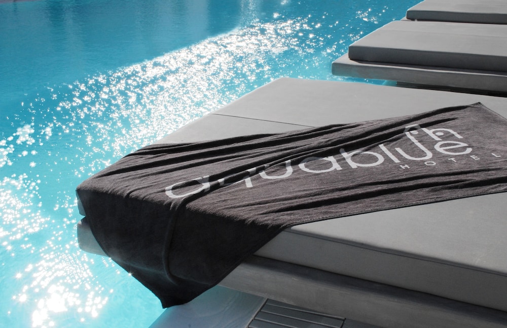 Aqua Blue Hotel — Swimming pool in Perissa, South Aegean