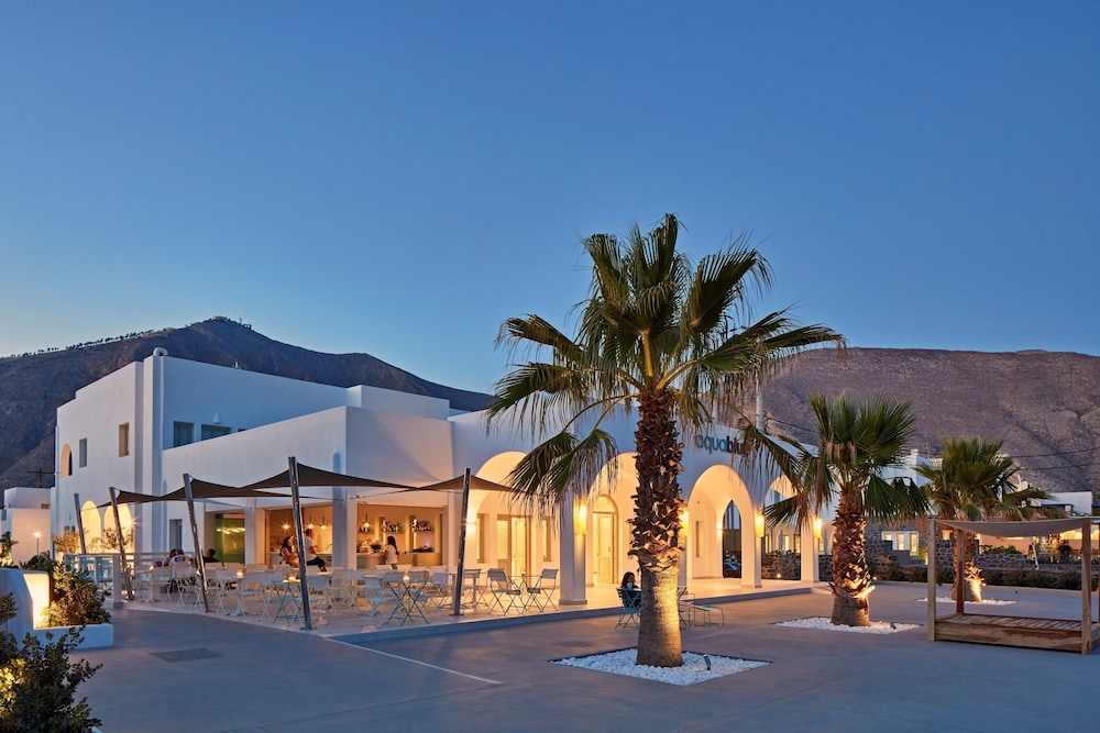 Aqua Blue Hotel — Restaurant & bars in Perissa, South Aegean