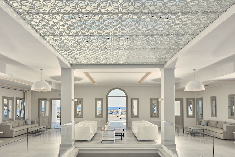 Aqua Blue Hotel — Hotel building in Perissa, South Aegean