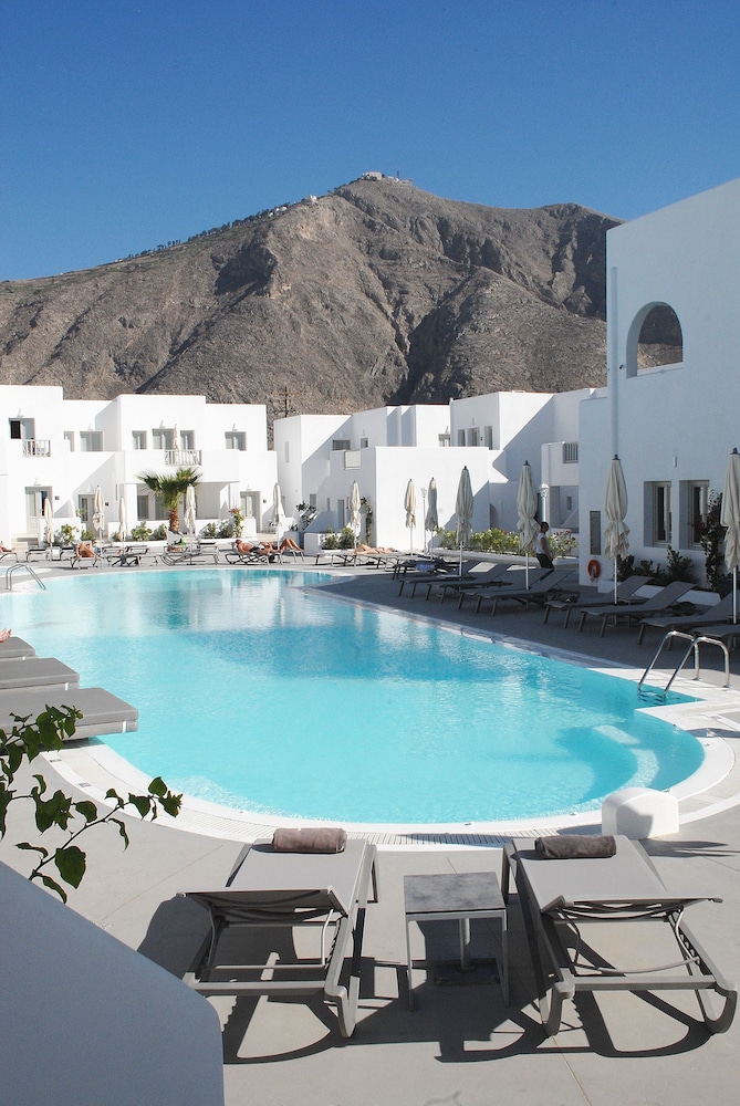 Aqua Blue Hotel — Swimming pool in Perissa, South Aegean
