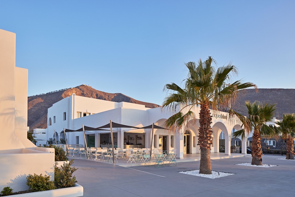Aqua Blue Hotel — Restaurant & bars in Perissa, South Aegean