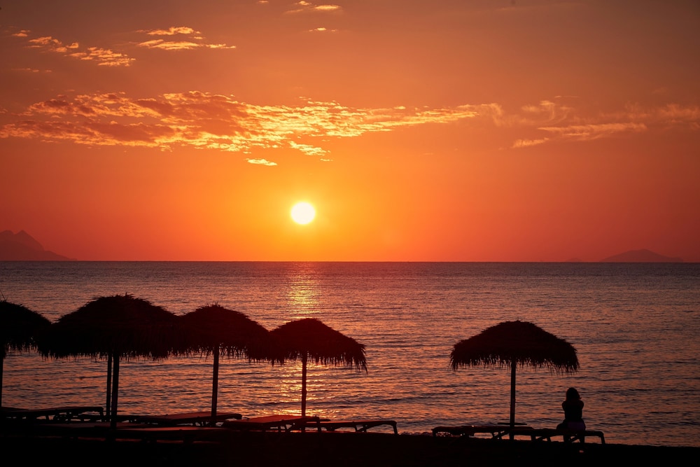 Aqua Blue Hotel — Beach in Perissa, South Aegean