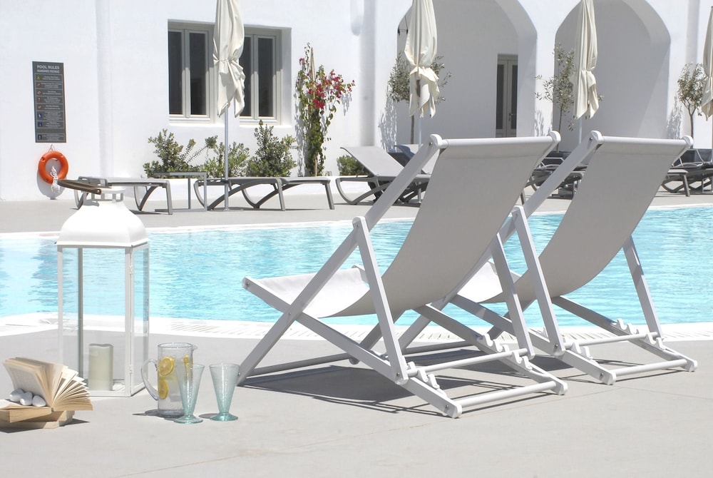 Aqua Blue Hotel — Swimming pool in Perissa, South Aegean