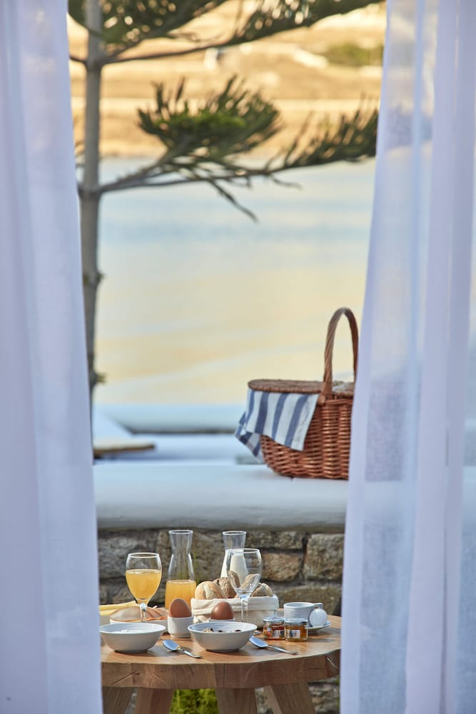 Mykonos Waves Beach House & Suites — Beach in Ornos, South Aegean