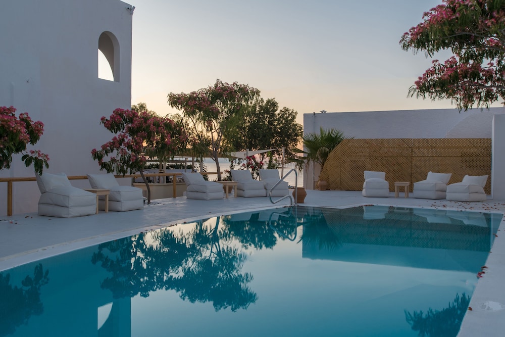 Santorini Crystal Blue — Swimming pool in Kamari, South Aegean