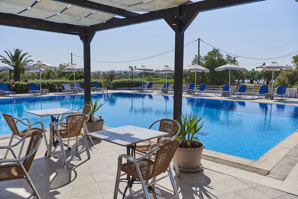 Kalloni Bay — Swimming pool in Lesvos Island