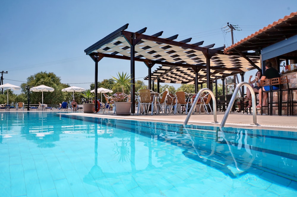 Kalloni Bay — Swimming pool in Lesvos Island