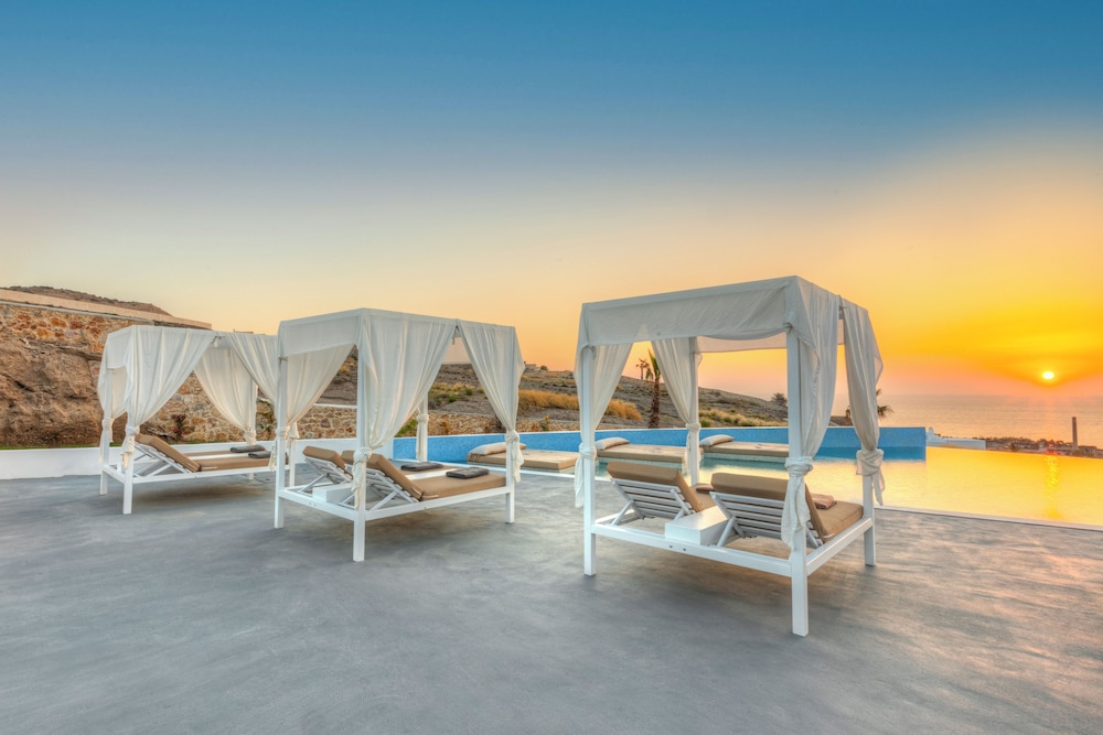 Desiterra Resort & Spa — Beach in Karterados, South Aegean