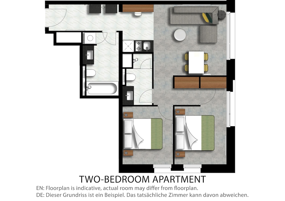Adina Apartment Hotel Frankfurt Westend — Hotel rooms in Frankfurt am Main, Hesse