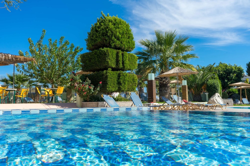 Stamos Hotel — Swimming pool in Faliraki, South Aegean